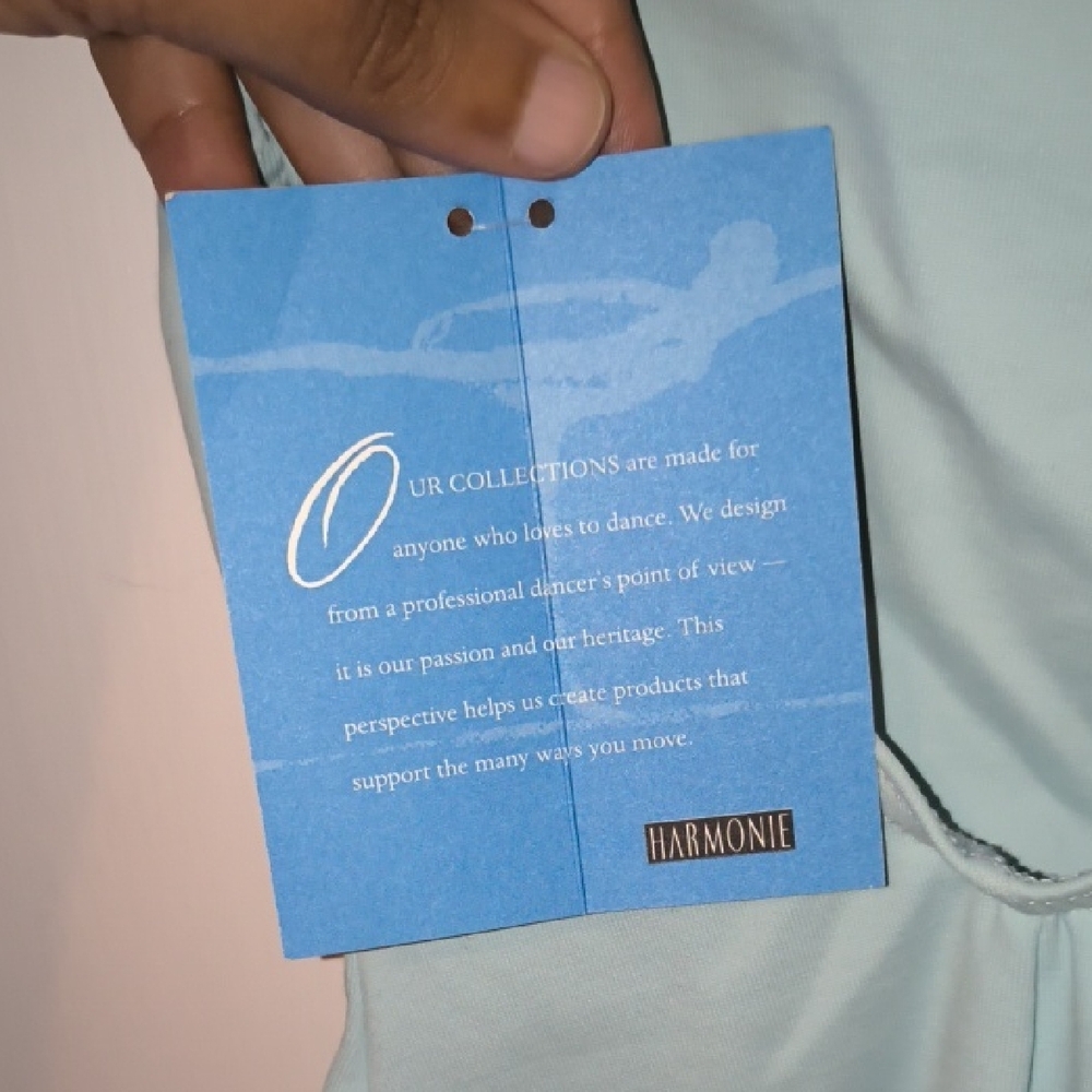 NWT Harmonie | Chic Light Blue Women's Bodysuit - Picture 4 of 4
